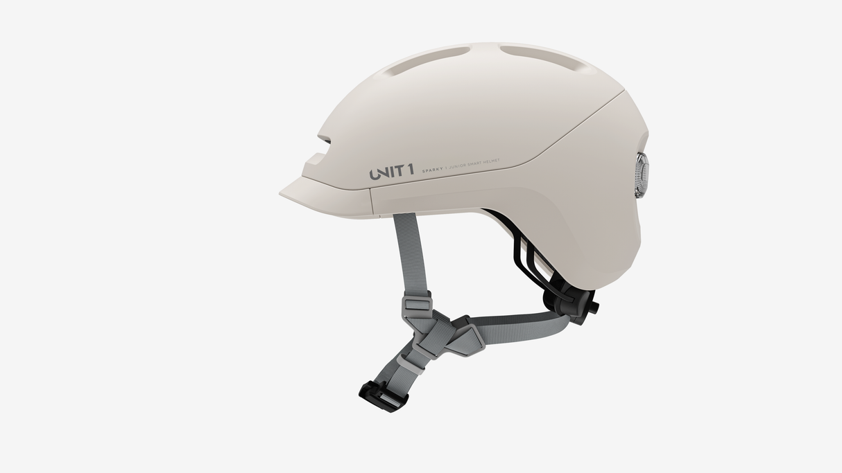 Unit1 SPARKY Kinder Smart-Helm mit Licht & Inserts Helmexperte