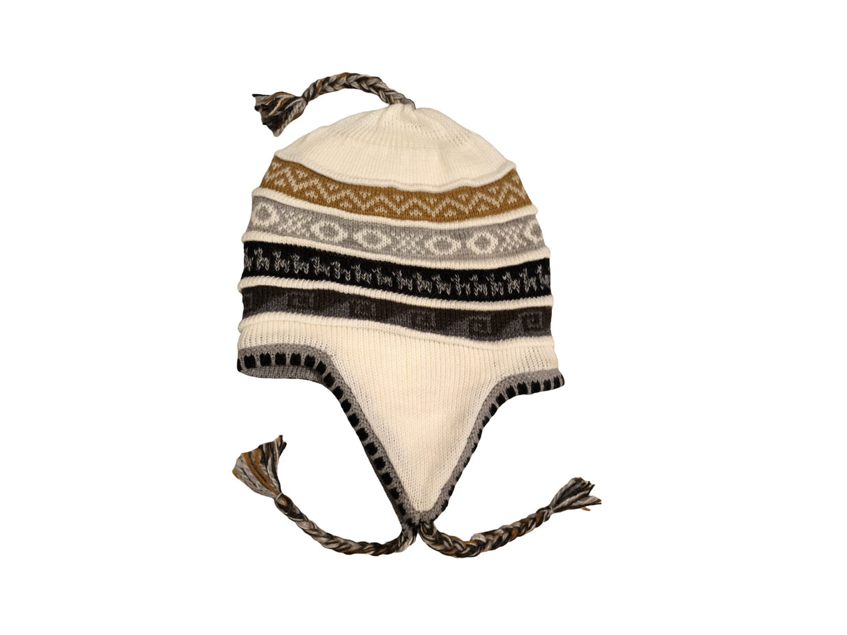 Chullo Mütze aus Peru | Handgemacht mit Alpaka & Polarfutter Helmexperte