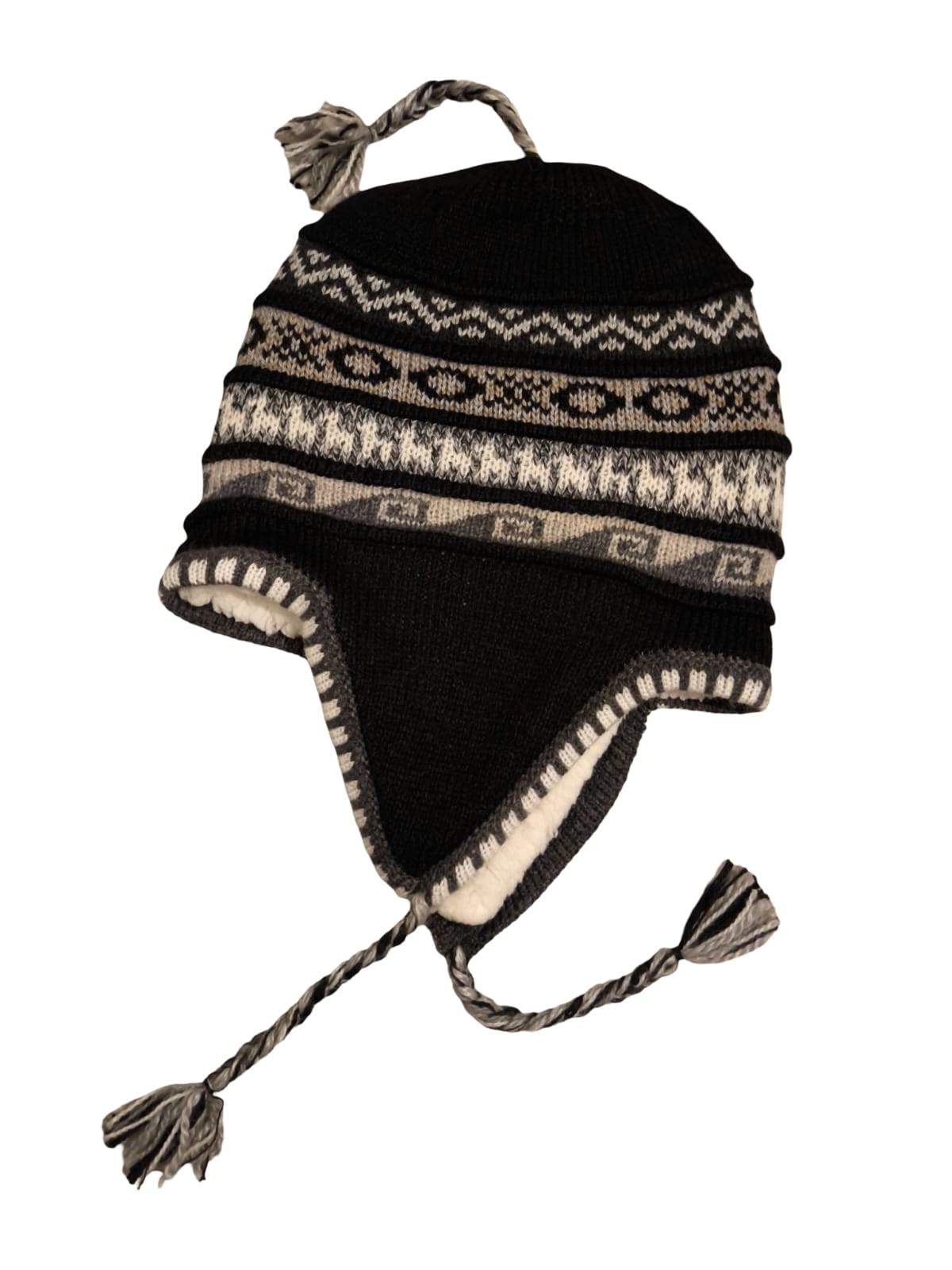 Chullo Mütze aus Peru | Handgemacht mit Alpaka & Polarfutter Helmexperte
