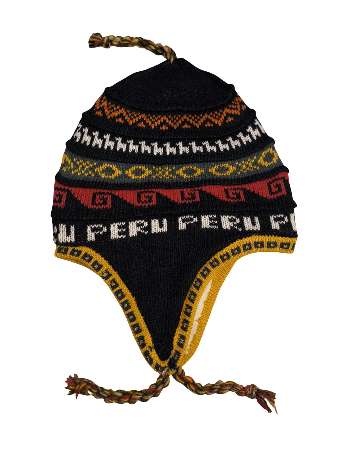 Chullo Mütze aus Peru | Handgemacht mit Alpaka & Polarfutter Helmexperte