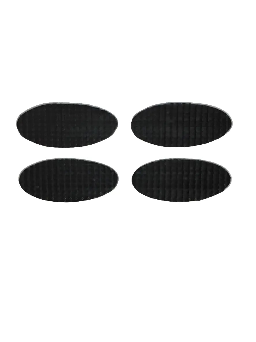 Ovale Klettpunkte für Polster selbstklebend, 4 Stück Klettellipsen.