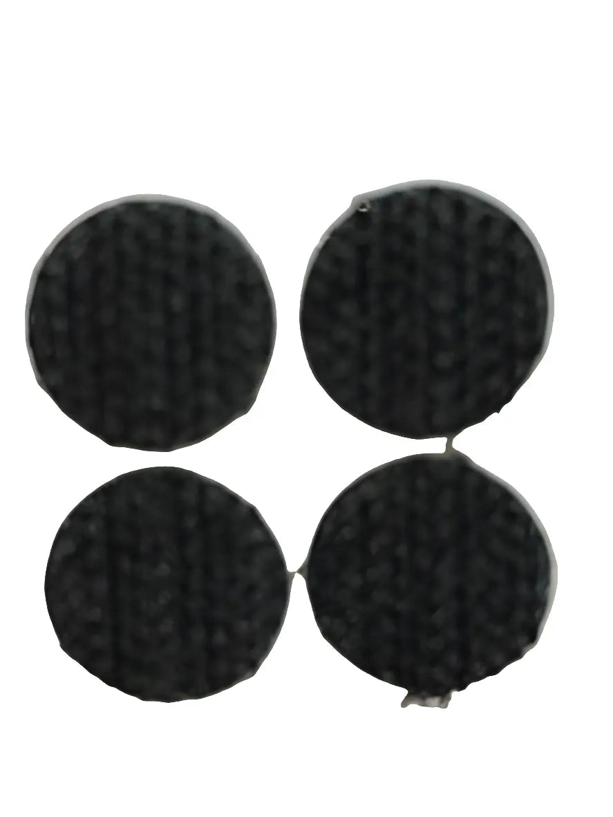 Runde Klettpunkte für Polster selbstklebend, 4 Stück Ø13 mm.