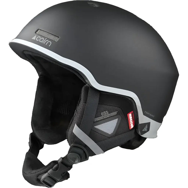 Cairn CENTAURE RESCUE – Skihelm mit RECCO®-Technologie und Leichtbauweise black lava.