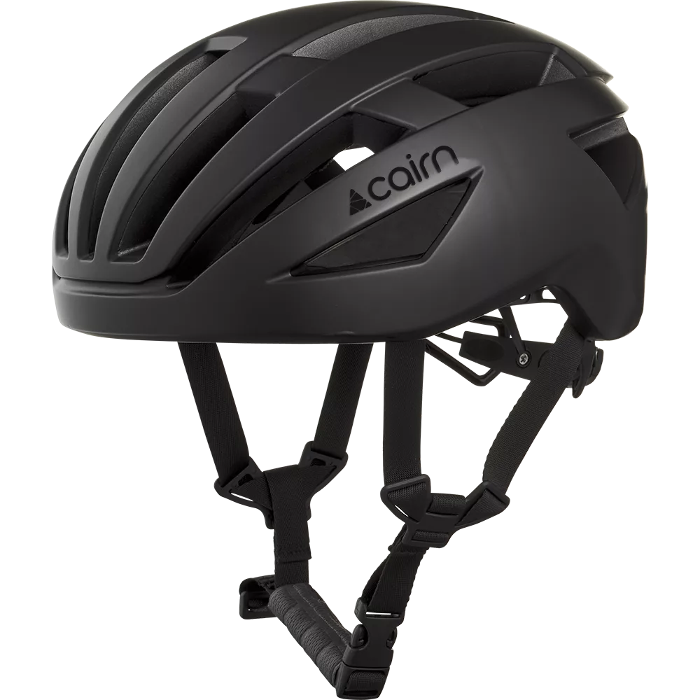 Cairn Atom Mat Black | Leichter Rennrad- und Gravelhelm Cairn