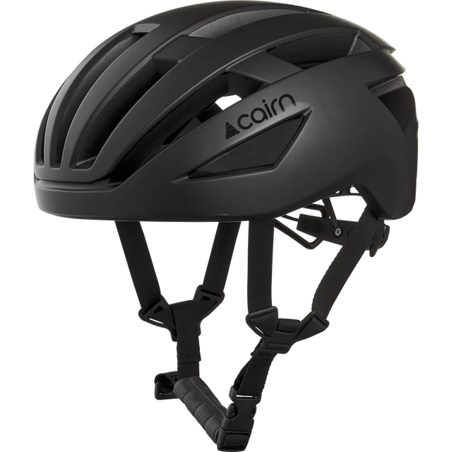 Cairn Atom Mat Black | Leichter Rennrad- und Gravelhelm Cairn