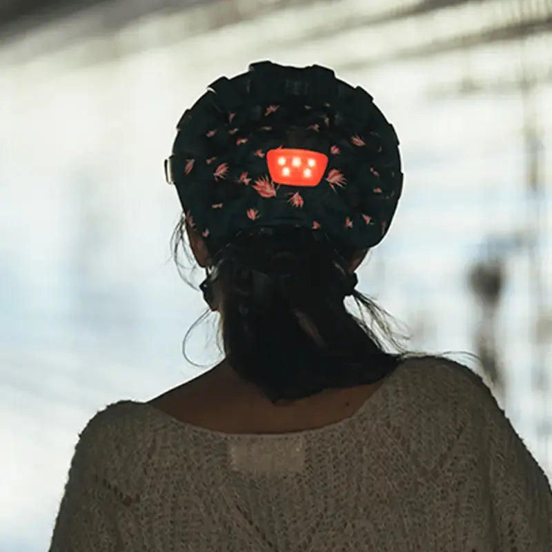 Cairn Fusion LED Black Neon Yellow | City- und MTB Helm mit LED-Licht Cairn