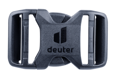 Deuter Ersatzschnalle 16–38 mm – Schnellverschluss in Grau & Schwarz deuter