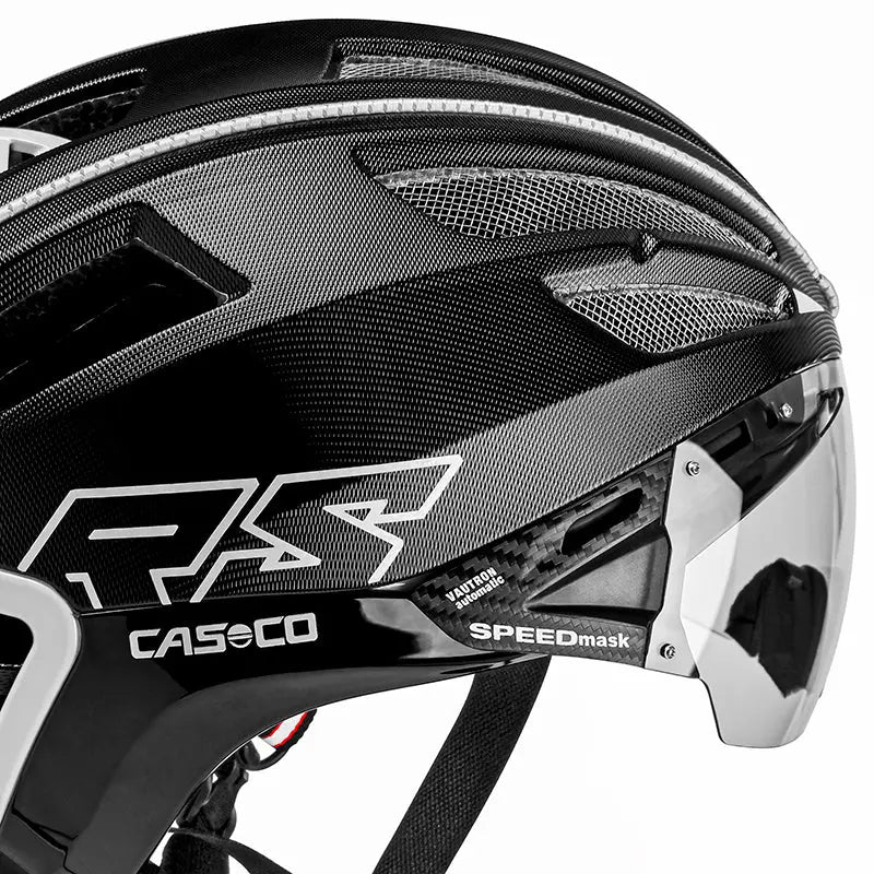 Casco SPEEDairo2 RS schwarz Vautron Visier | Fahrradhelm Rennradhelm.