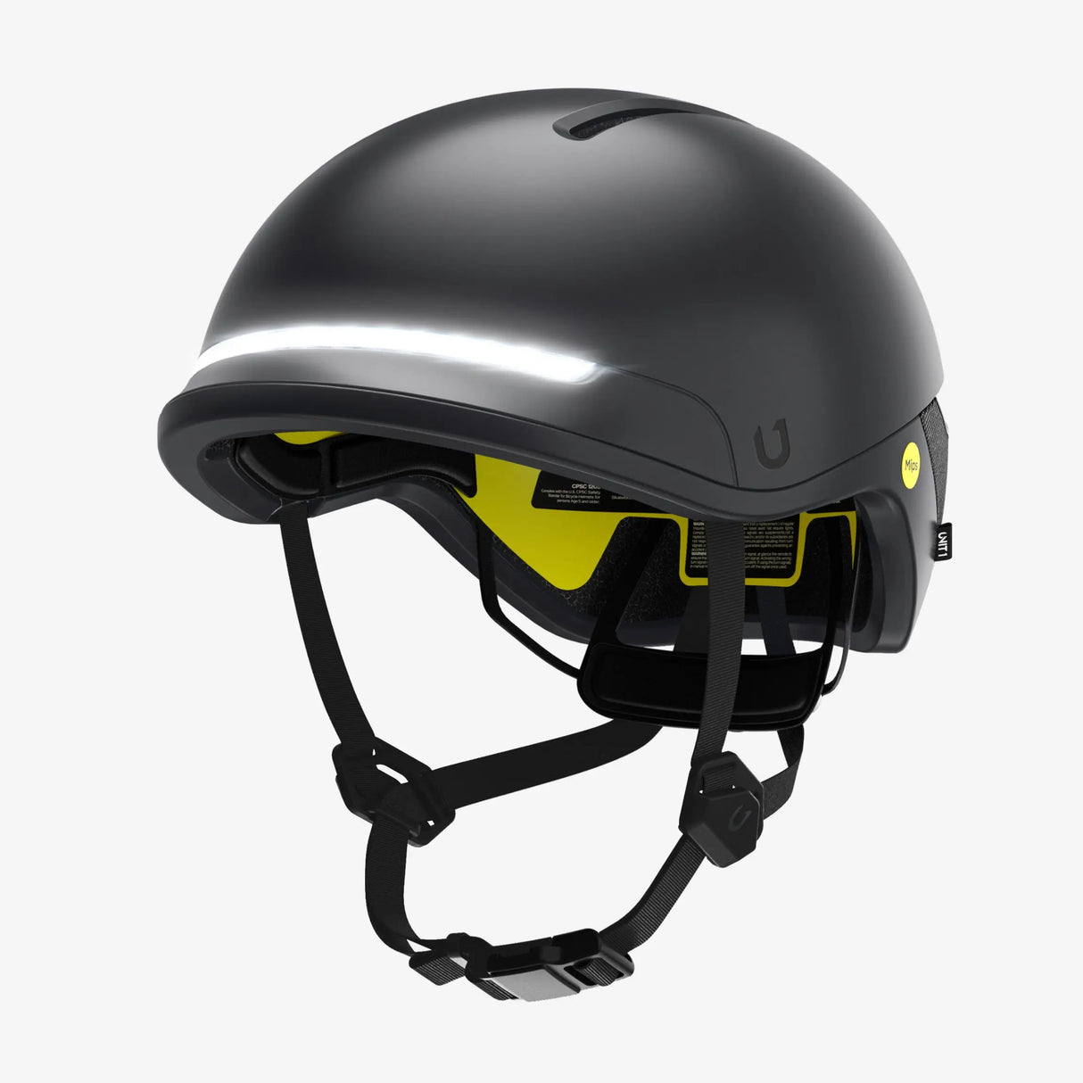 Unit1 FARO Smart Helm – Urban Fahrradhelm mit Beleuchtung, Blinkern & Crash Alert.