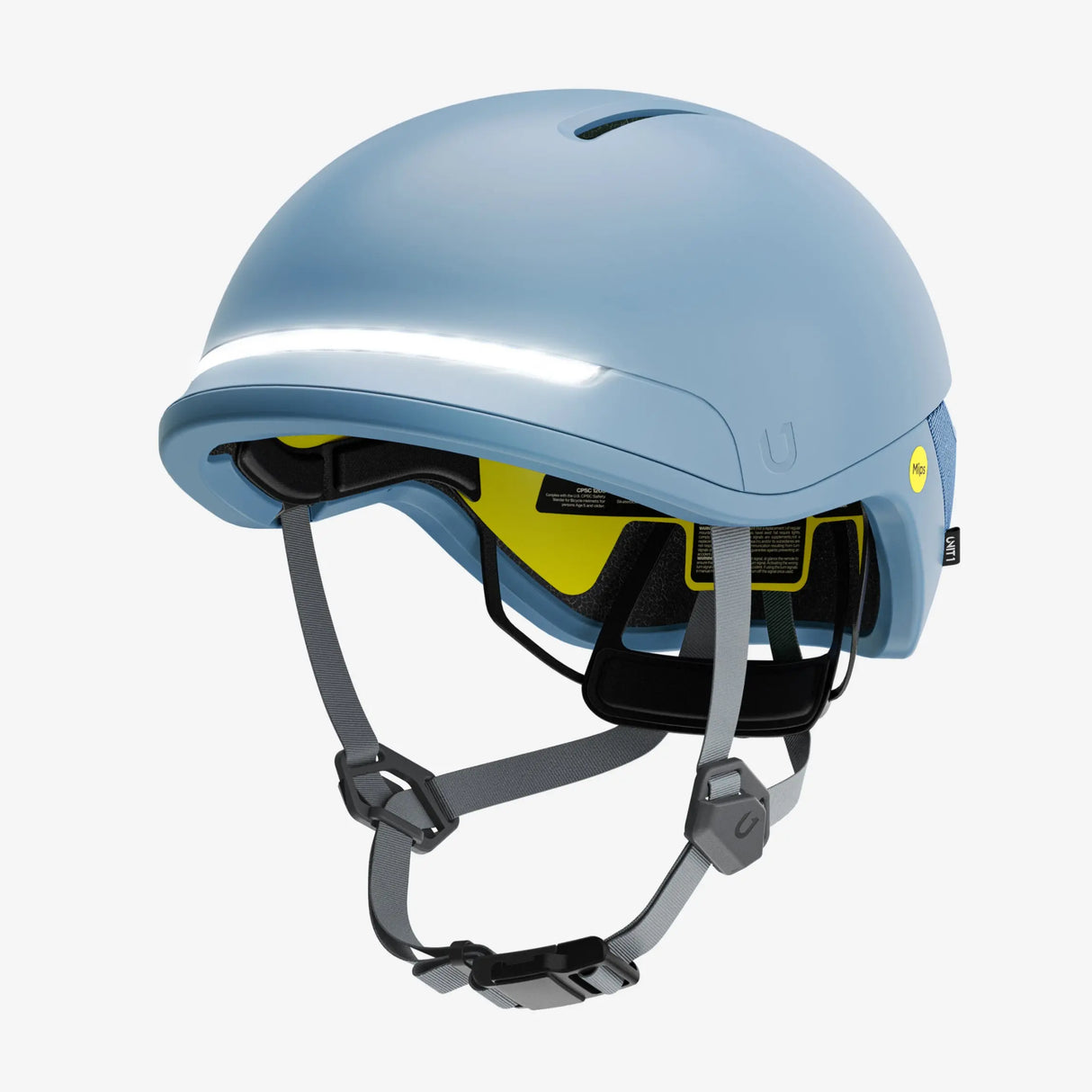 Unit1 FARO Smart Helm – Urban Fahrradhelm mit Beleuchtung, Blinkern & Crash Alert.