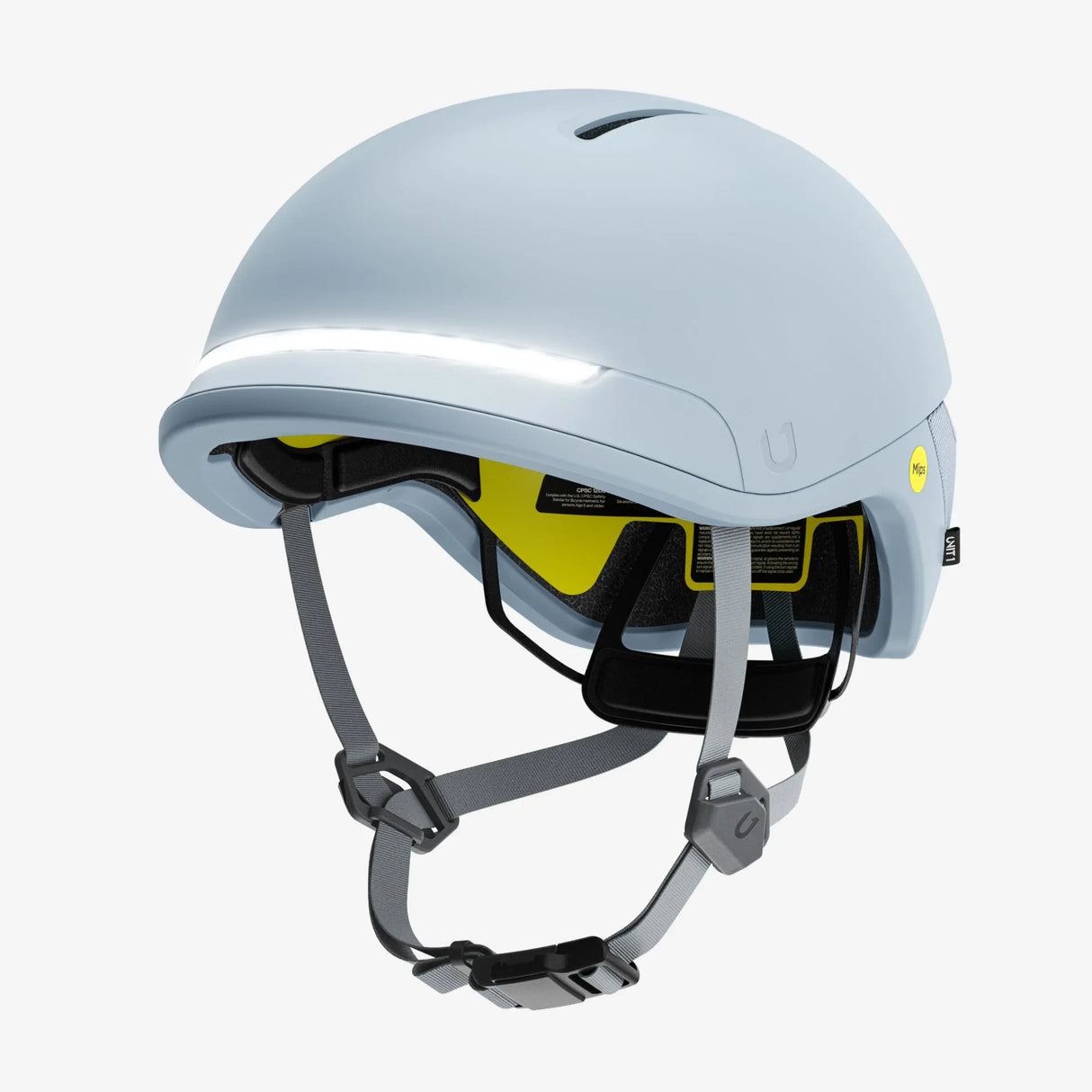 Unit1 FARO Smart Helm – Urban Fahrradhelm mit Beleuchtung, Blinkern & Crash Alert.