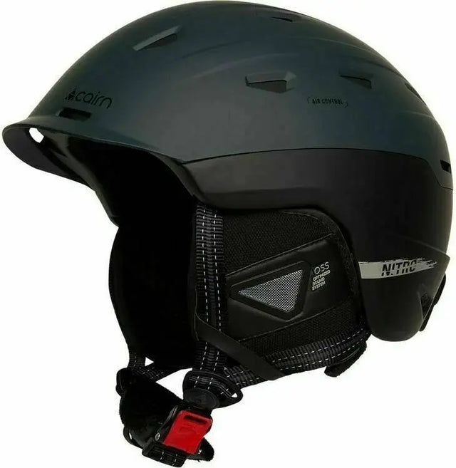 Cairn Nitro Blue Graphite – Skihelm mit einstellbarer Belüftung und Komfortpolsterung.