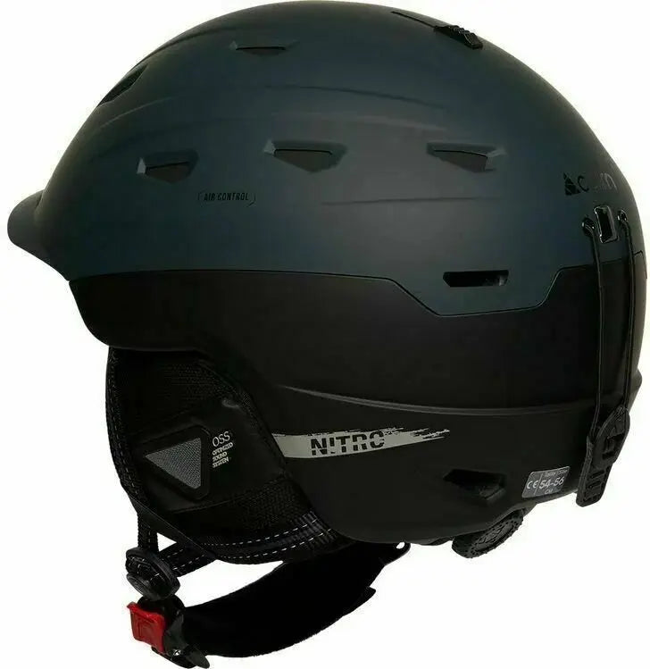Cairn Nitro Blue Graphite – Skihelm mit einstellbarer Belüftung und Komfortpolsterung.