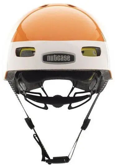 Nutcase Little Nutty MIPS – Kinderhelm Gloss, Lightnin mit Magnetverschluss und MIPS-Technologie.