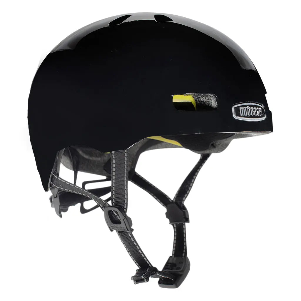 Nutcase Street Solid MIPS Helm – Glossy Onyx (LIMITED EDITION) - FastMove