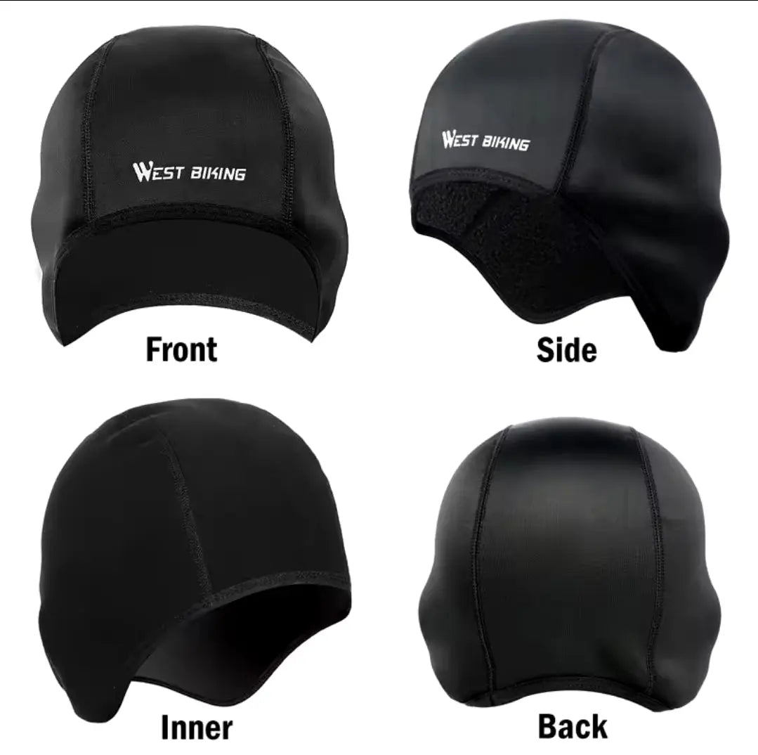 WEST BIKING Winter Fahrradmütze – Unterziehmütze Skihelmmütze Erwachsene.