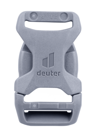 deuter Ersatzschnalle 16 mm / 20 mm – Schnellverschluss für Rucksäcke deuter