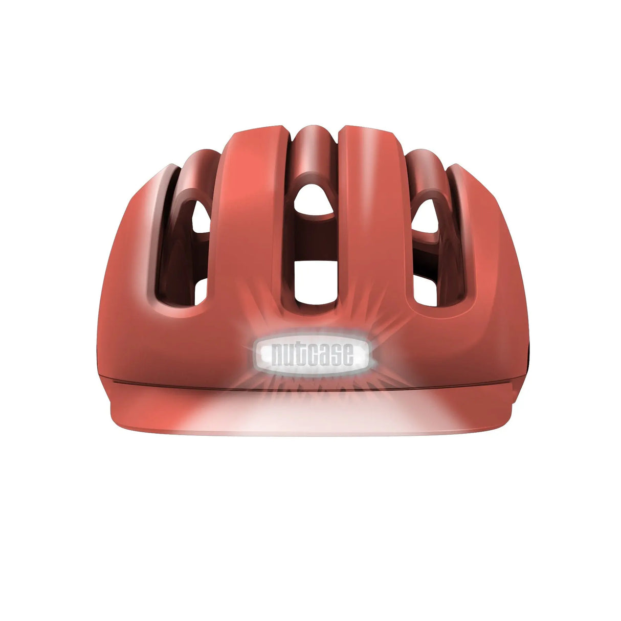 Nutcase Vio Commute MIPS LED Helm – Matte, Reef Rot Fahrradhelm - FastMove