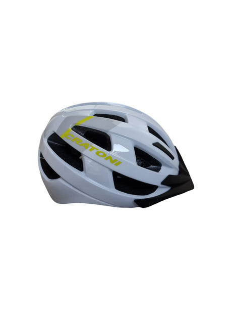 CRATONI Velo-X Fahrradhelm black white | Damen und Herren mit Rücklicht E-Bike Trekking.