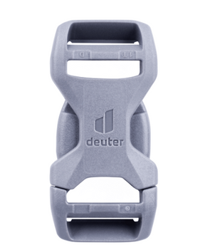 Deuter Ersatzschnalle 16–38 mm – Schnellverschluss in Grau & Schwarz deuter