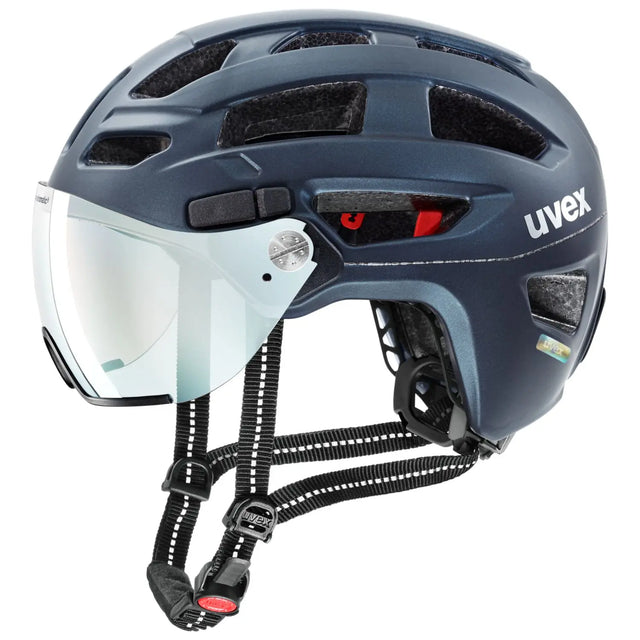 uvex finale visor V Fahrradhelm | Photochromes Visier & LED uvex