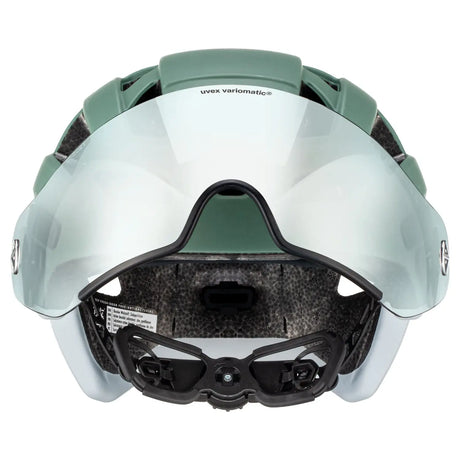 uvex finale visor V Fahrradhelm | Photochromes Visier & LED uvex