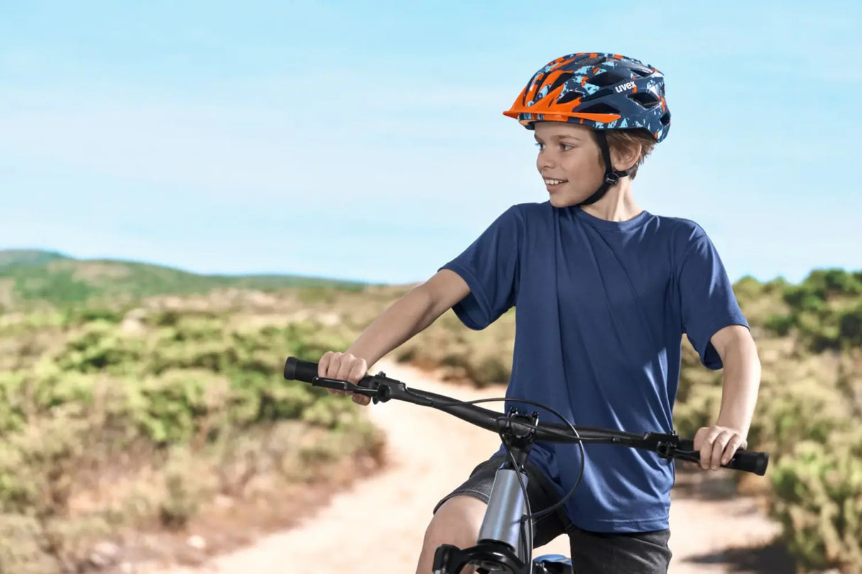 uvex air wing 2 Fahrradhelm | Leicht, gut belüftet & mit abnehmbarem Schild