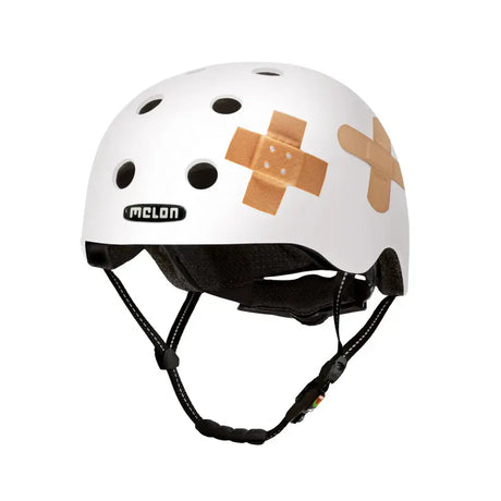 MELON Helm All Stars – Plastered White Matt: Sicher, leicht und stylish für City und Trekking.