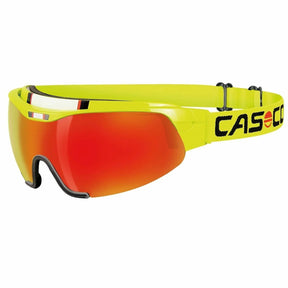 Casco Spirit Carbonic Nordic-Brille Biathlon-Brille Langlauf-Brille neongelb UV.