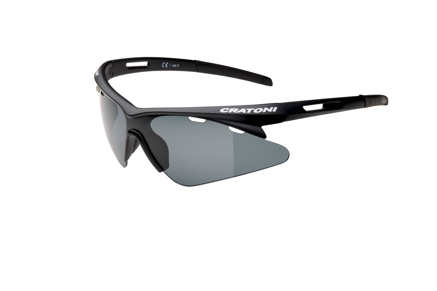 Cratoni Futuro Polarized Brille – inkl. 2 Wechselgläser Cratoni