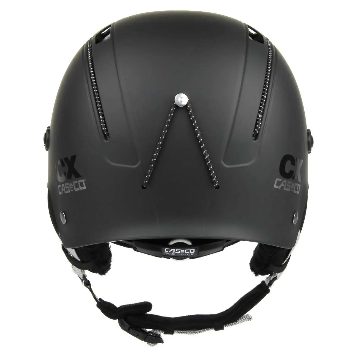 Casco CX-3 Icecube Skihelm schwarz matt – Allrounder mit Magnet-Link.