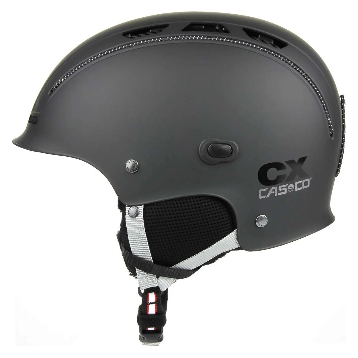Casco CX-3 Icecube Skihelm schwarz matt – Allrounder mit Magnet-Link.