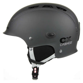 Casco CX-3 Icecube Skihelm schwarz matt – Allrounder mit Magnet-Link.