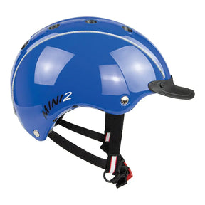 Casco MINI2 Cobalt Rush | Kinderhelm für Fahrrad & Ski blau.