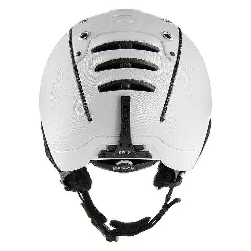 Casco SP-2 Carbonic Skihelm weiss mit Snowmask 2 | Skihelm Snowboardhelm.