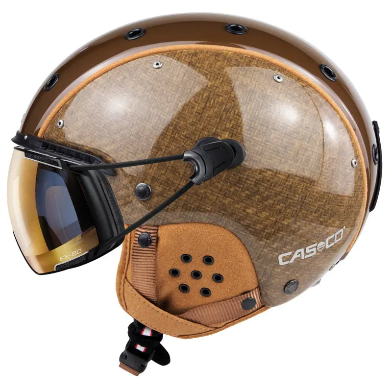 Casco SP-3 Limited FLAX braun | Skihelm limitierte Edition.