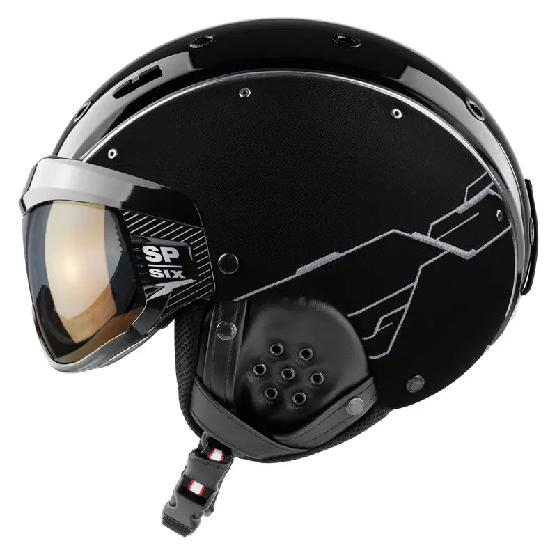 Casco SP-6 Circuit schwarz-silber | Skihelm Exklusiv.