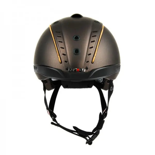 CASCO Reithelm Mistrall-2 Dunkelbraun – Luftig, sicher und stilvoll.