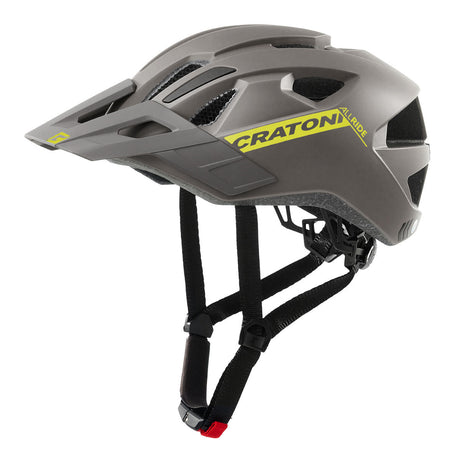 CRATONI AllRide weiss pink Fahrradhelm | Abnehmbares Visier | Damen Jugend Cratoni