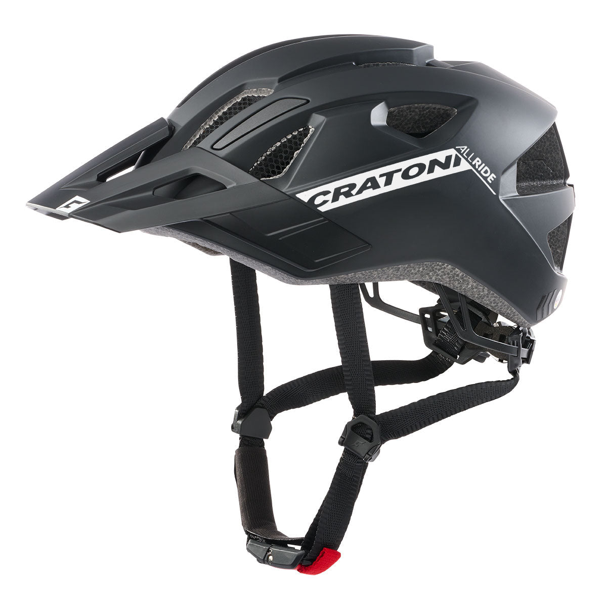 CRATONI AllRide weiss pink Fahrradhelm | Abnehmbares Visier | Damen Jugend Cratoni