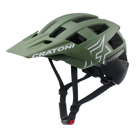 Cratoni AllSet Pro khaki-black matt | MTB Helm Fahrradhelm.