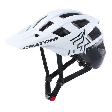 Cratoni AllSet Pro weiss | MTB Helm Fahrradhelm.