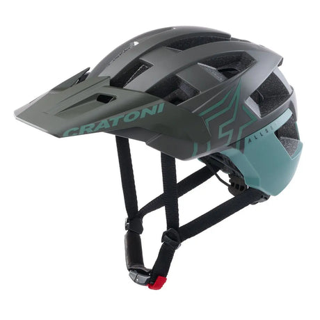 Cratoni AllSet Pro stone-sage matt | MTB Helm Fahrradhelm.
