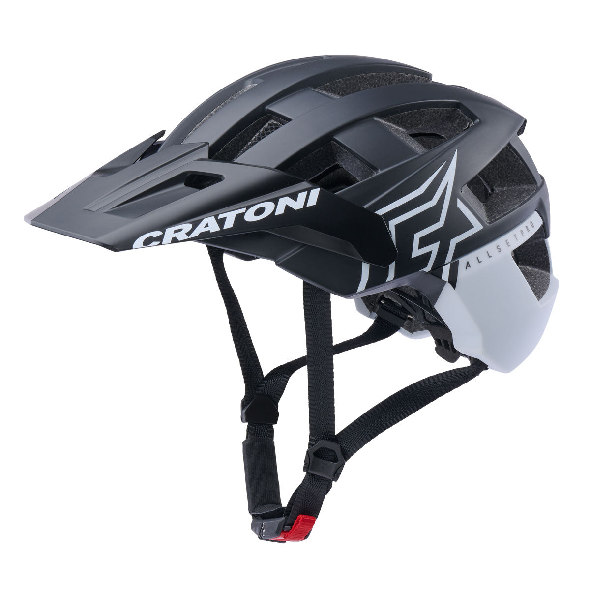Cratoni AllSet Pro black-grey matt | MTB Helm Fahrradhelm Cratoni