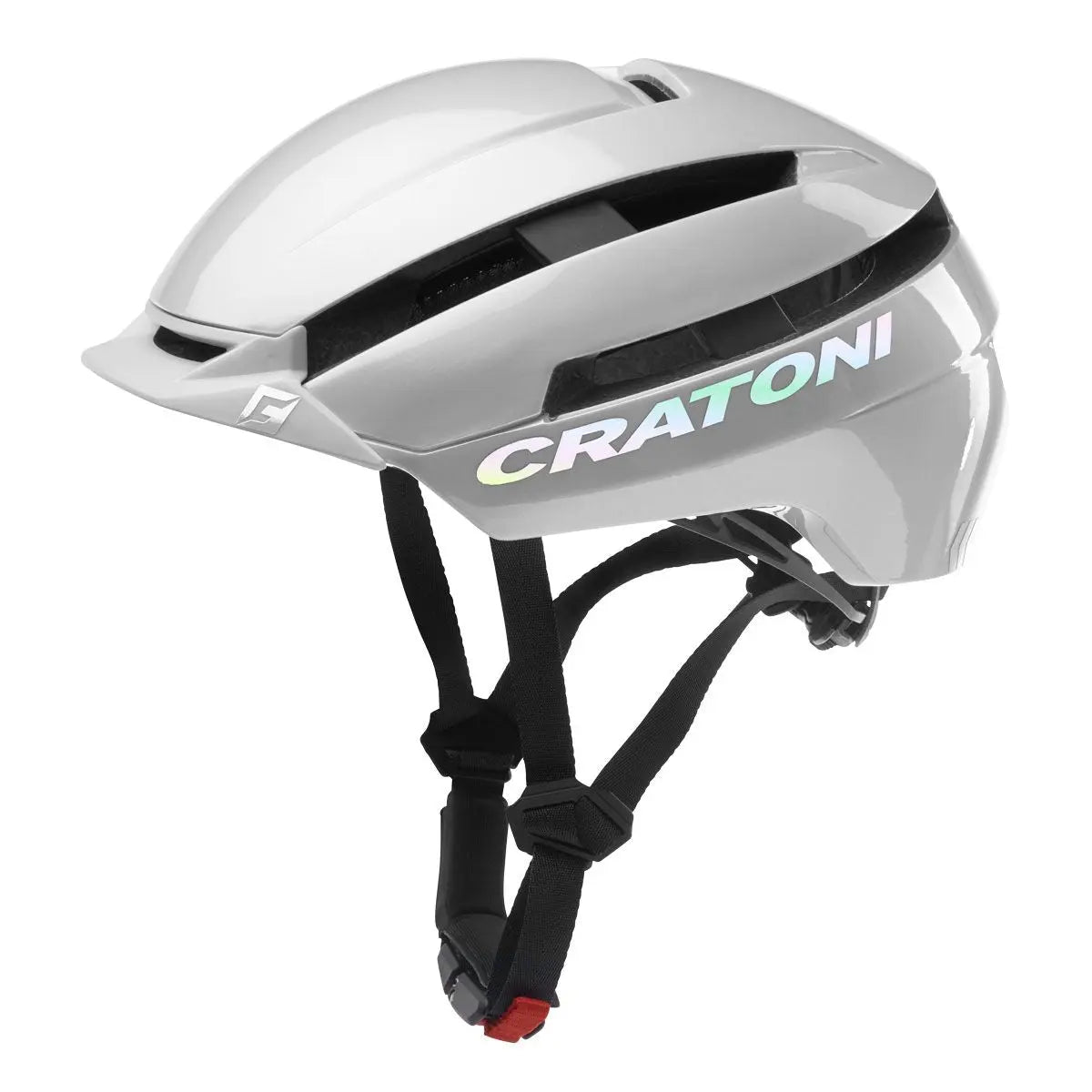 Cratoni C-LOOM 2.0 silverfrost glossy | Fahrradhelm Helm E-Bike | Damen Herren.