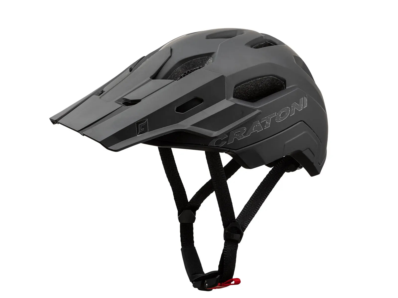 Cratoni C-Maniac 2.0 Trail black matt | Fahrradhelm Mountainbike Trekking | Damen Herren.