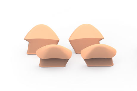 Unit1 SPARKY Silikon-Inserts – Farbsets für Kinderhelm Unit1