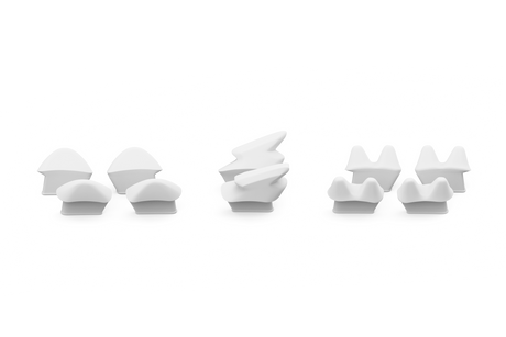 Unit1 SPARKY Silikon-Inserts – Farbsets für Kinderhelm Unit1