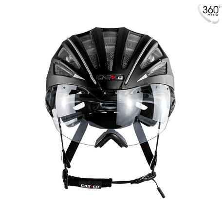Casco SPEEDairo2 RS schwarz Vautron Visier | Fahrradhelm Rennradhelm.