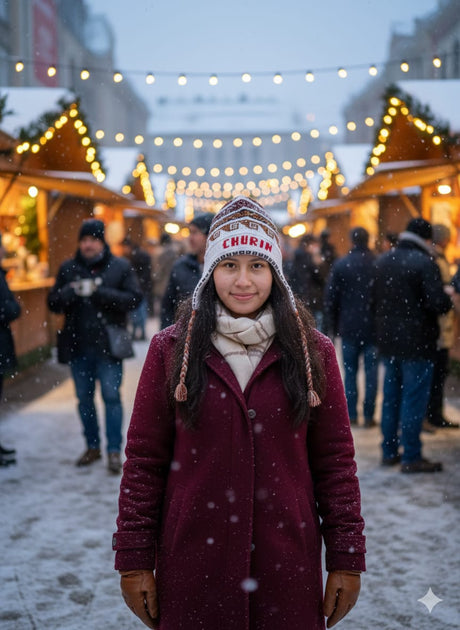 Chullo Mütze aus Peru | Handgemacht mit Alpaka & Polarfutter Helmexperte